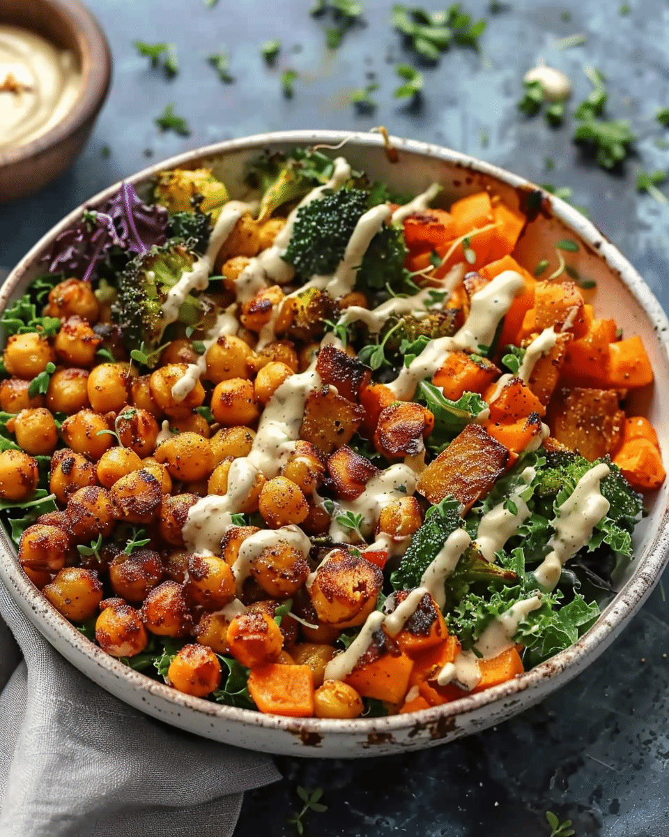 Roasted Chickpea & Veggie