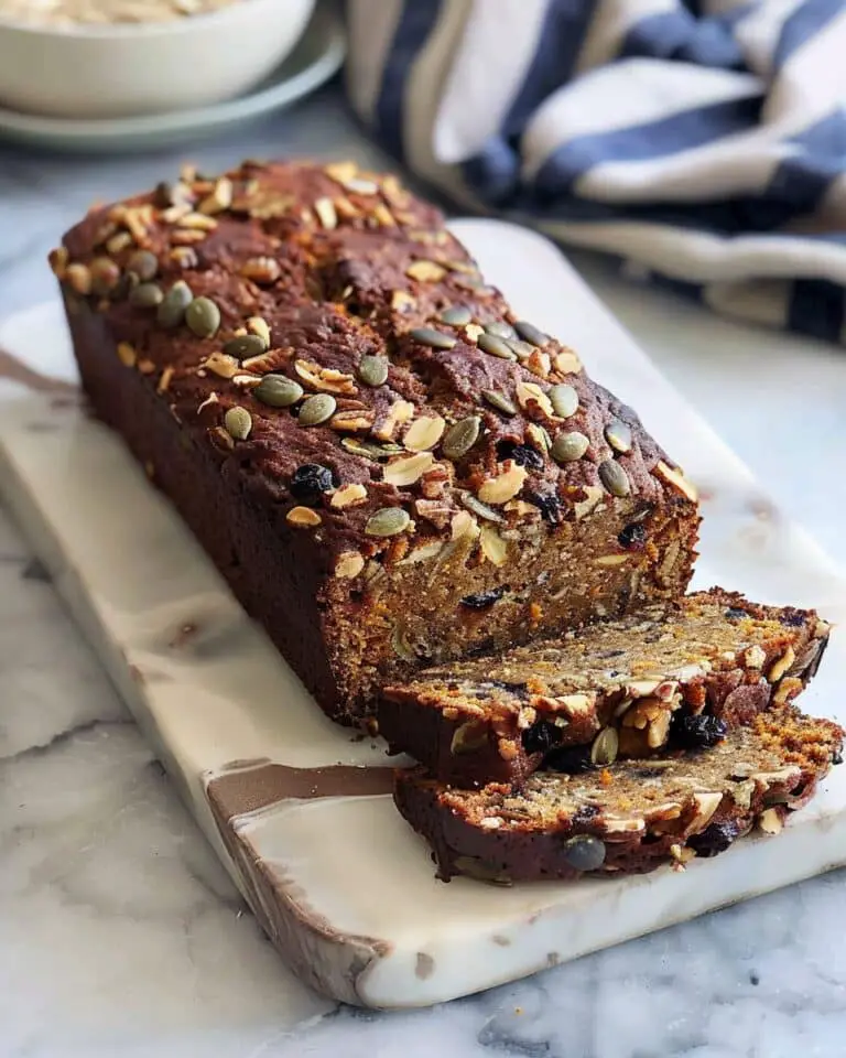 Alanna’s Pumpkin Cranberry Nut & Seed Loaf