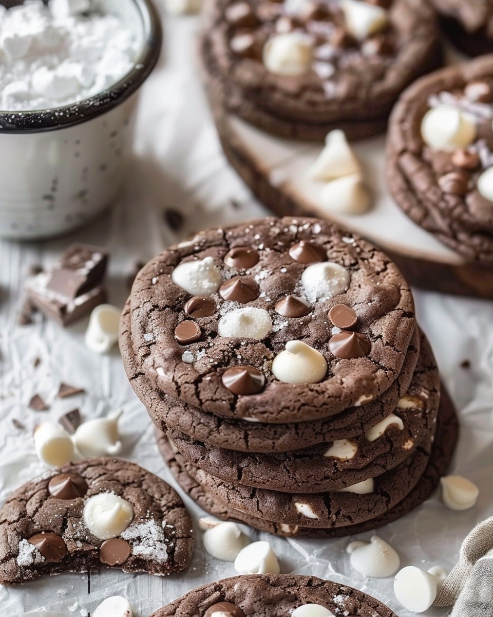 Hot Chocolate Cookies