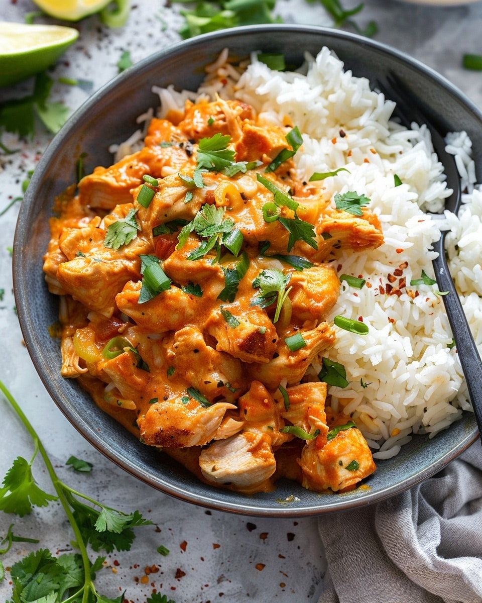 Coconut Chicken Rice Bowl