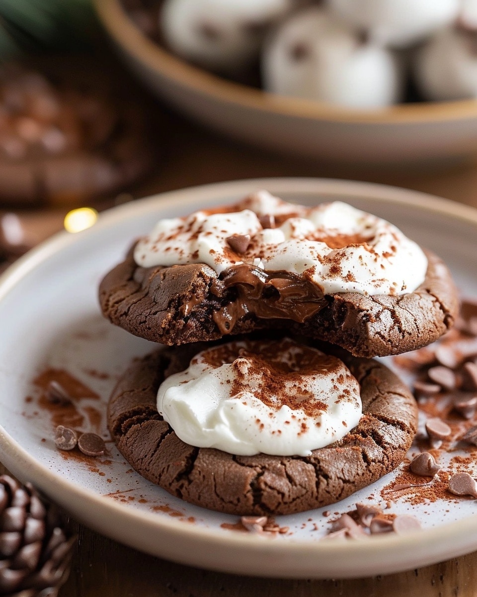 Hot Chocolate Cookies