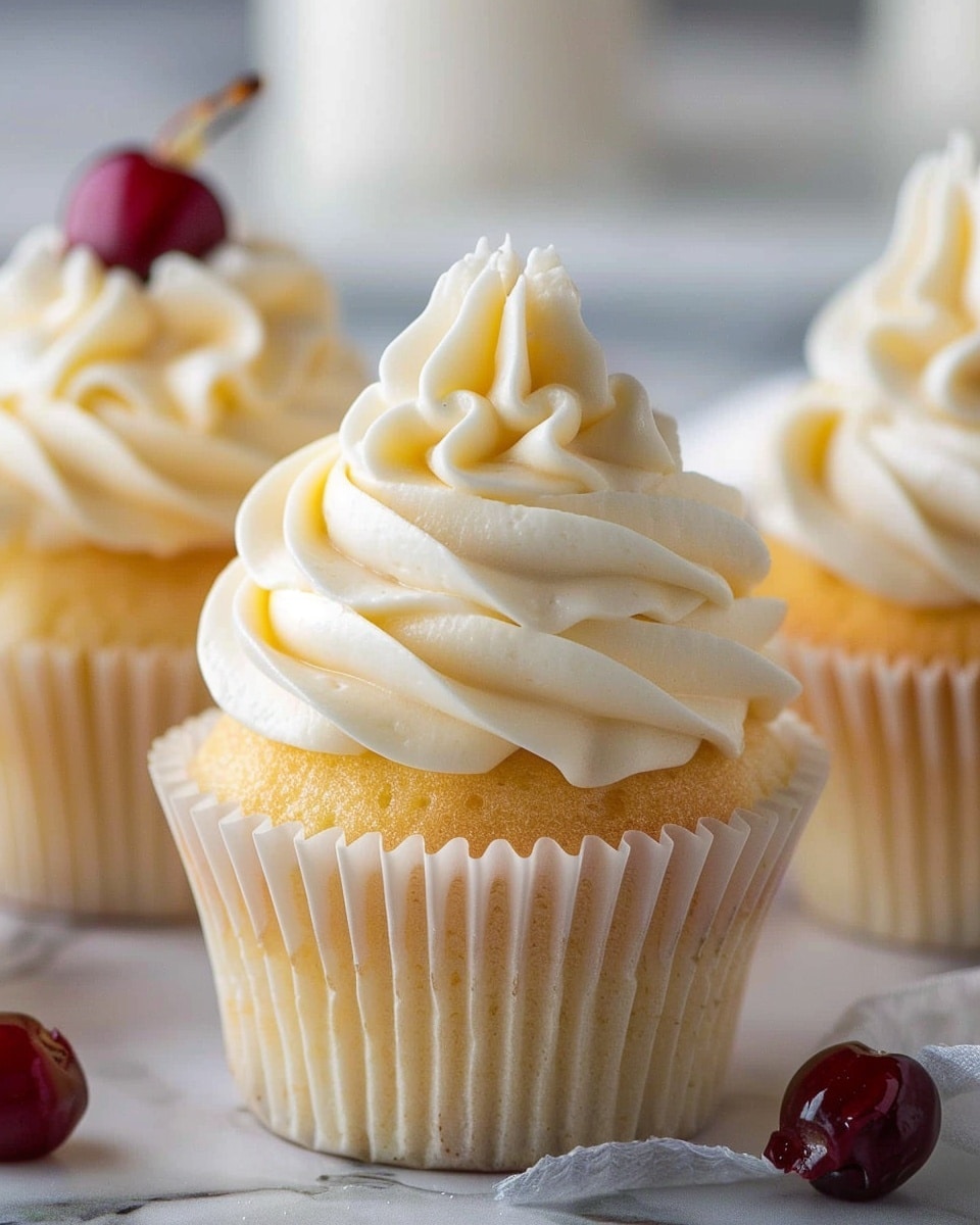 Perfectly Moist Vanilla Cupcakes Recipe