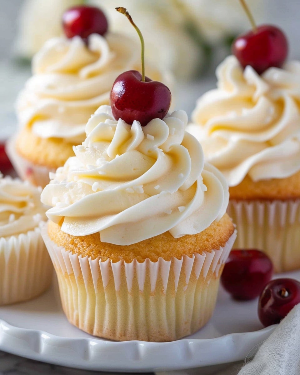 Perfectly Moist Vanilla Cupcakes Recipe