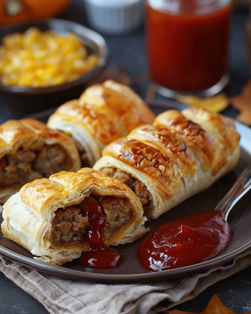Sausage Rolls Appetizer