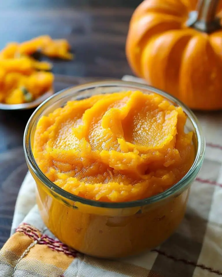 Homemade Pumpkin Puree