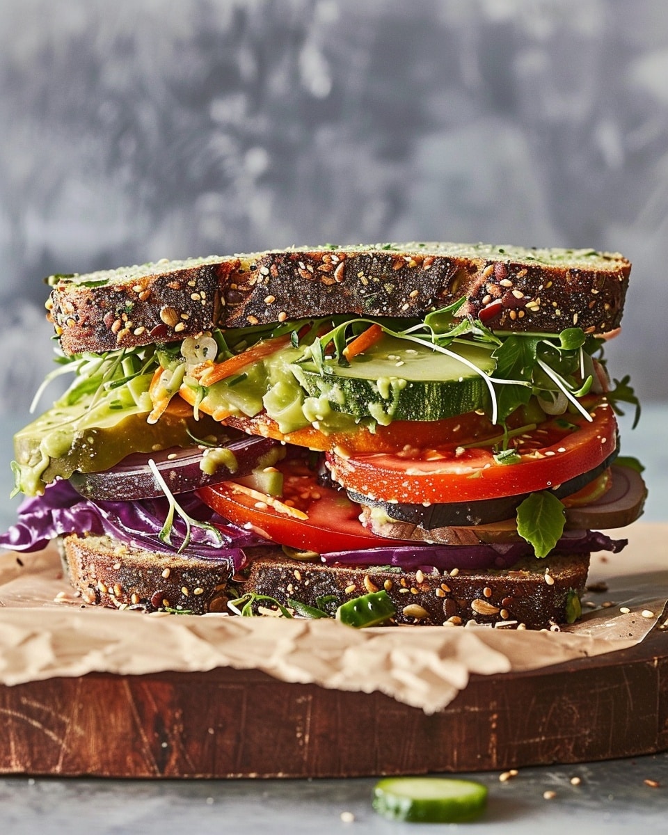 Ultimate Veggie Sandwich