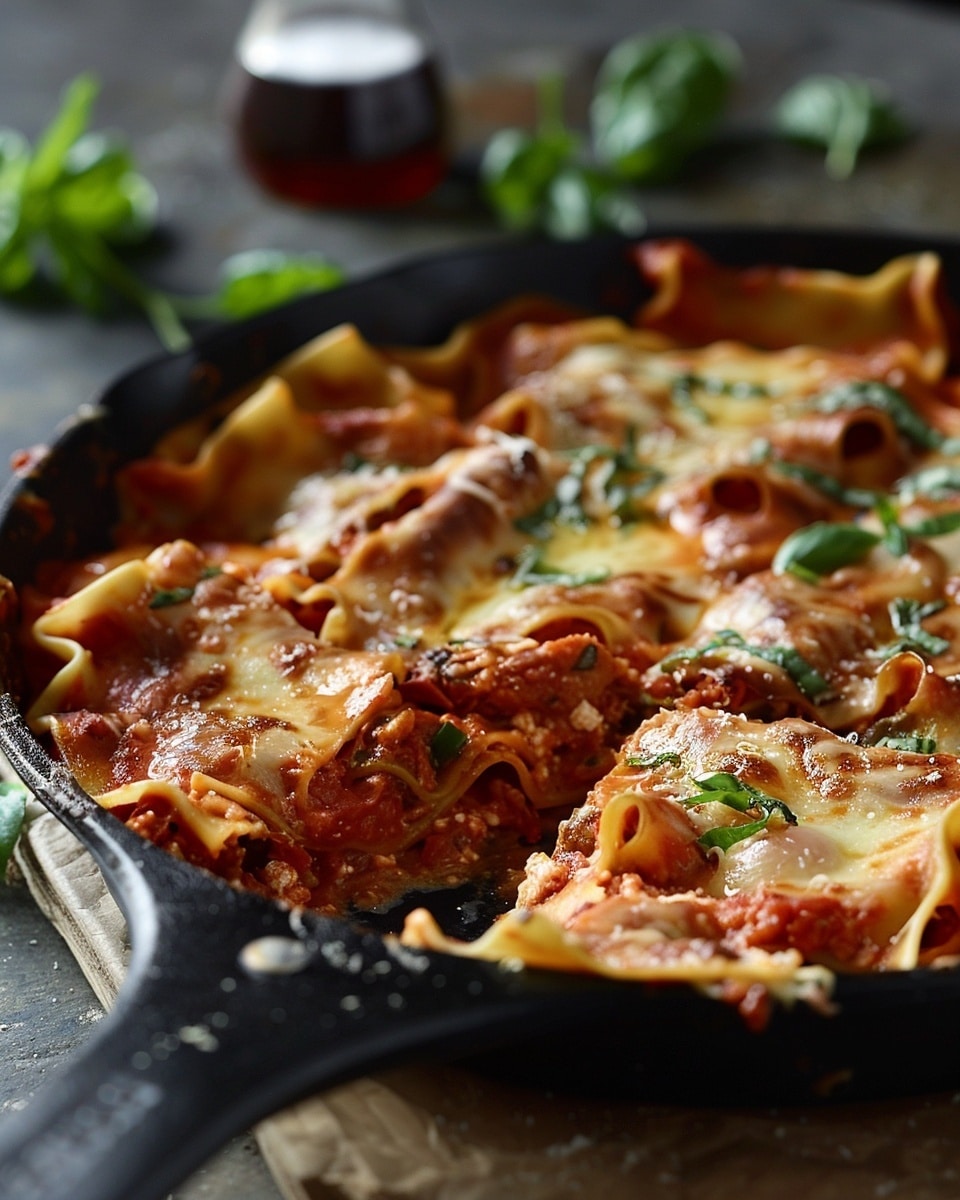 30-Minute Skillet Lasagna