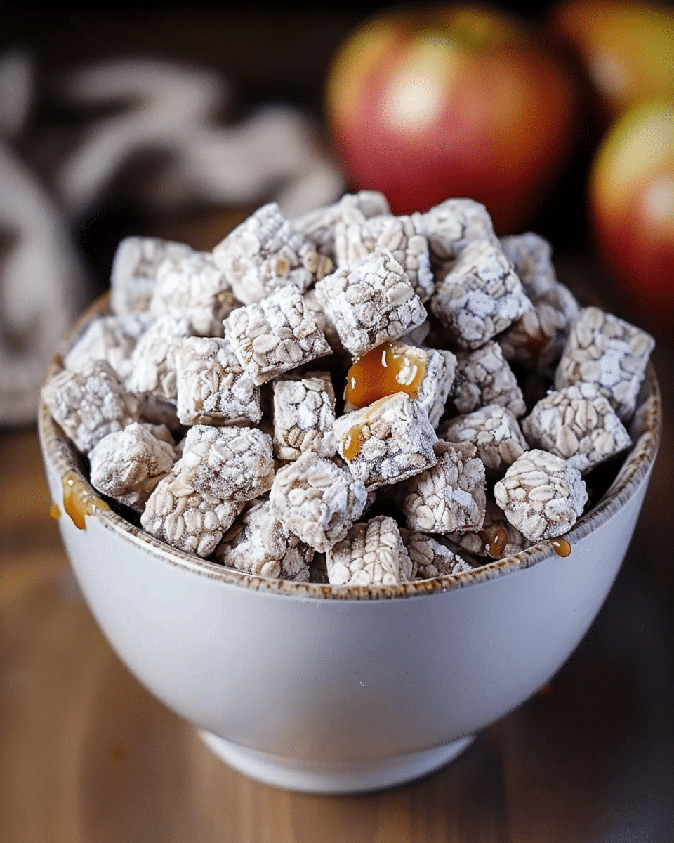 Caramel Apple Puppy Chow