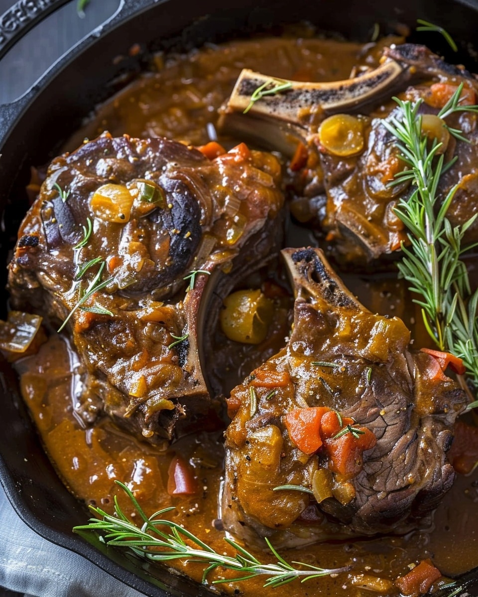 Italian Braised Veal Shanks