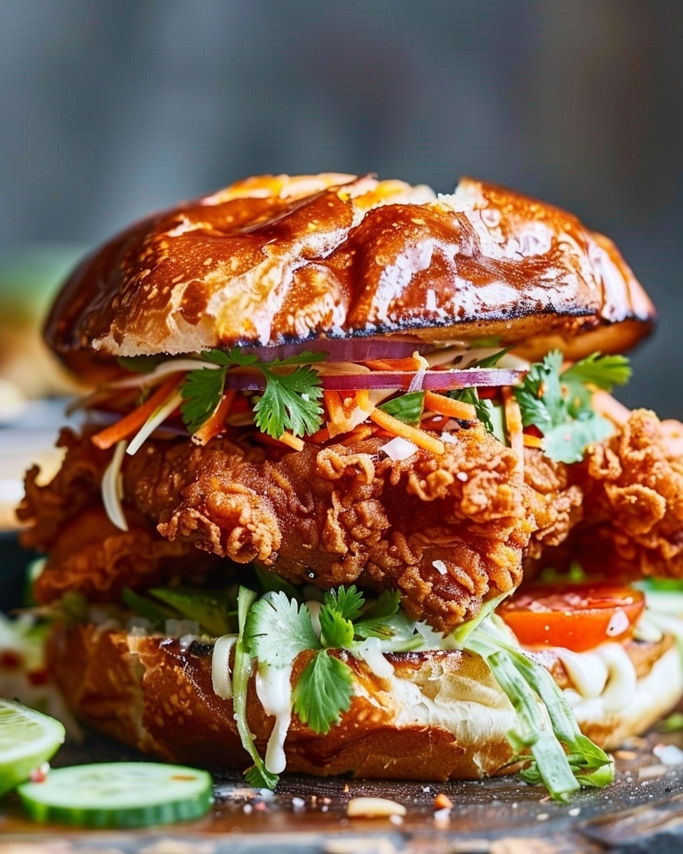 Thai Fried Chicken Sandwich