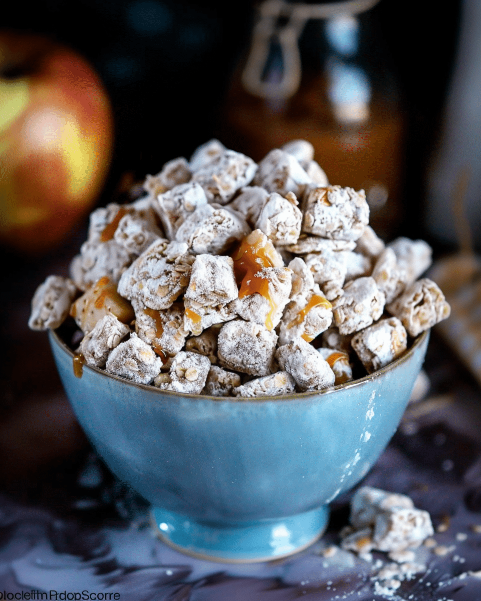 Caramel Apple Puppy Chow