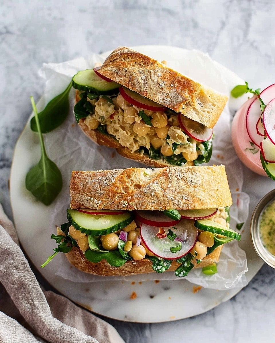 Chickpea Salad Sandwich