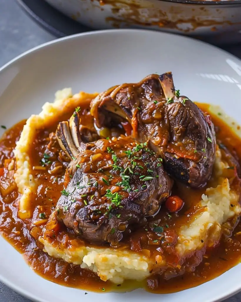 Italian Braised Veal Shanks