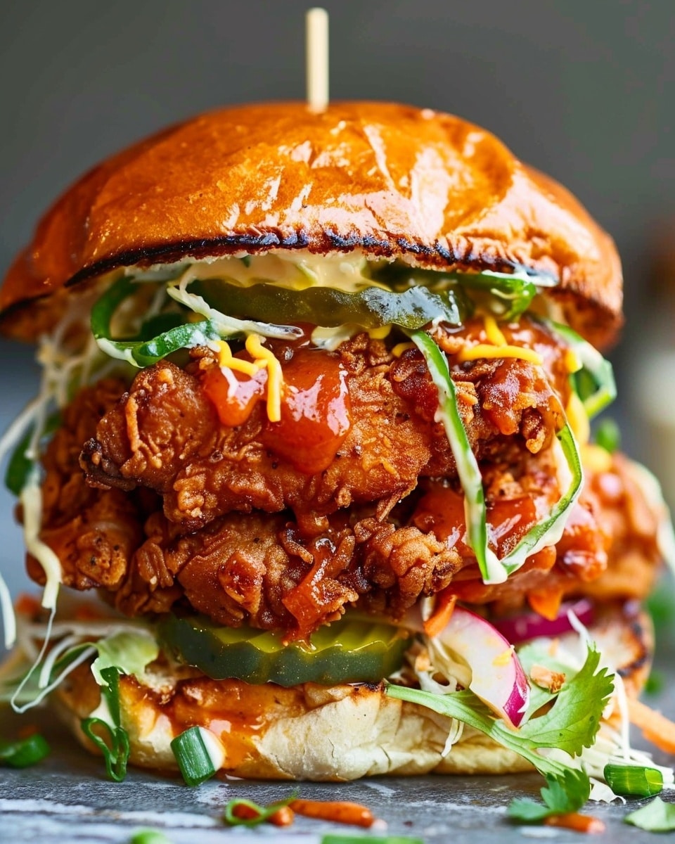 Thai Fried Chicken Sandwich