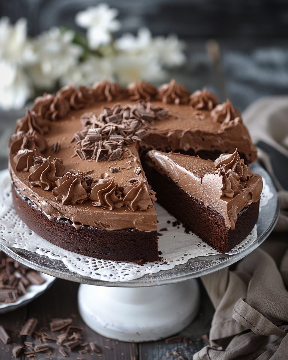 Chocolate Norwegian Cake
