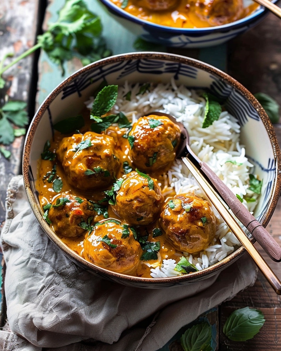 Coconut Curry Meatballs