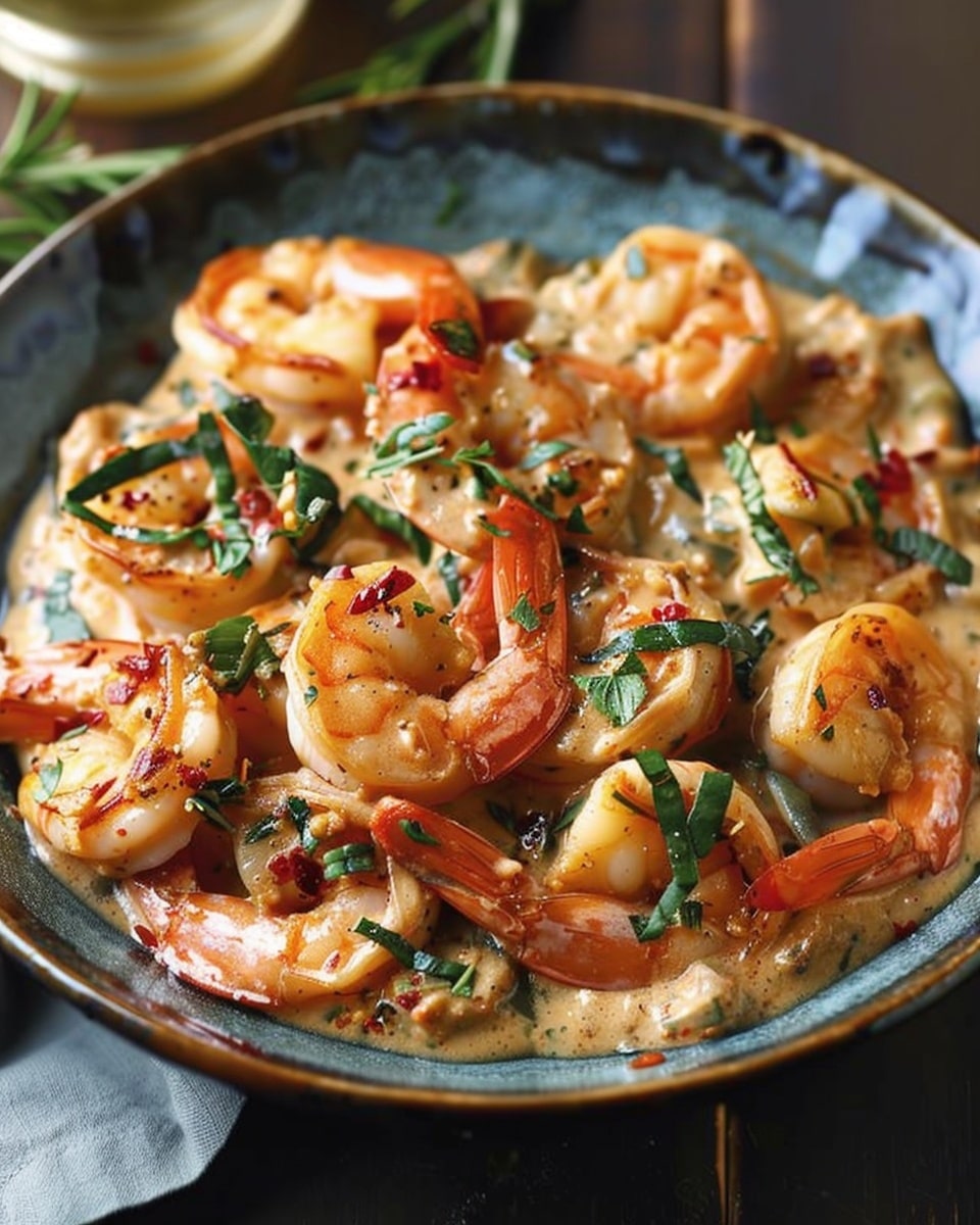 Creamy Tuscan Shrimp