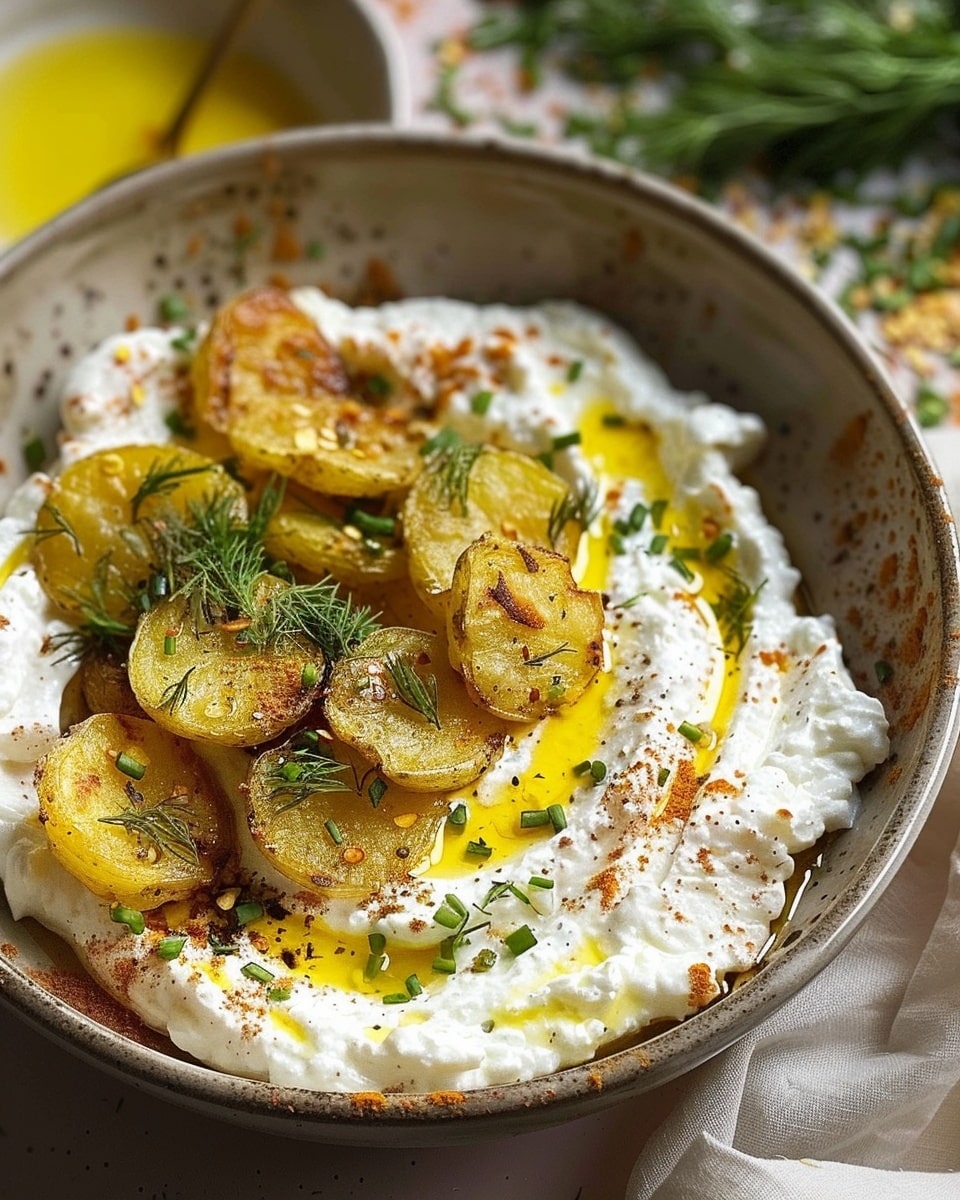 Whipped Feta with Crispy Potatoes