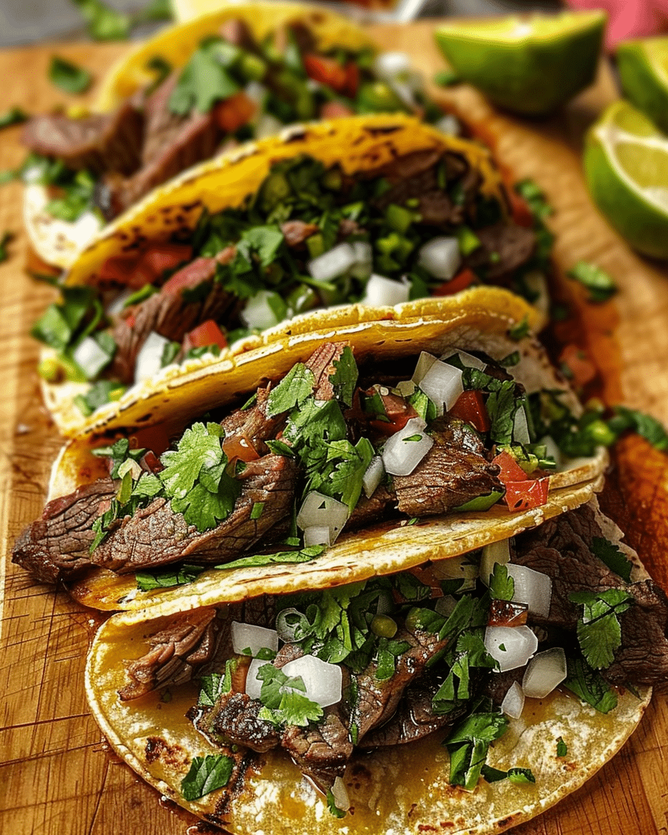 Bright & Zesty Steak Tacos