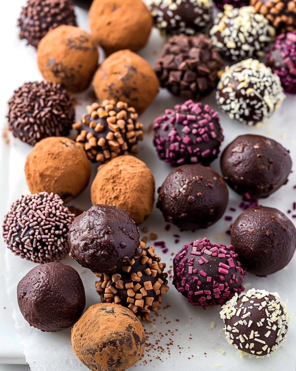 Homemade Chocolate Truffles