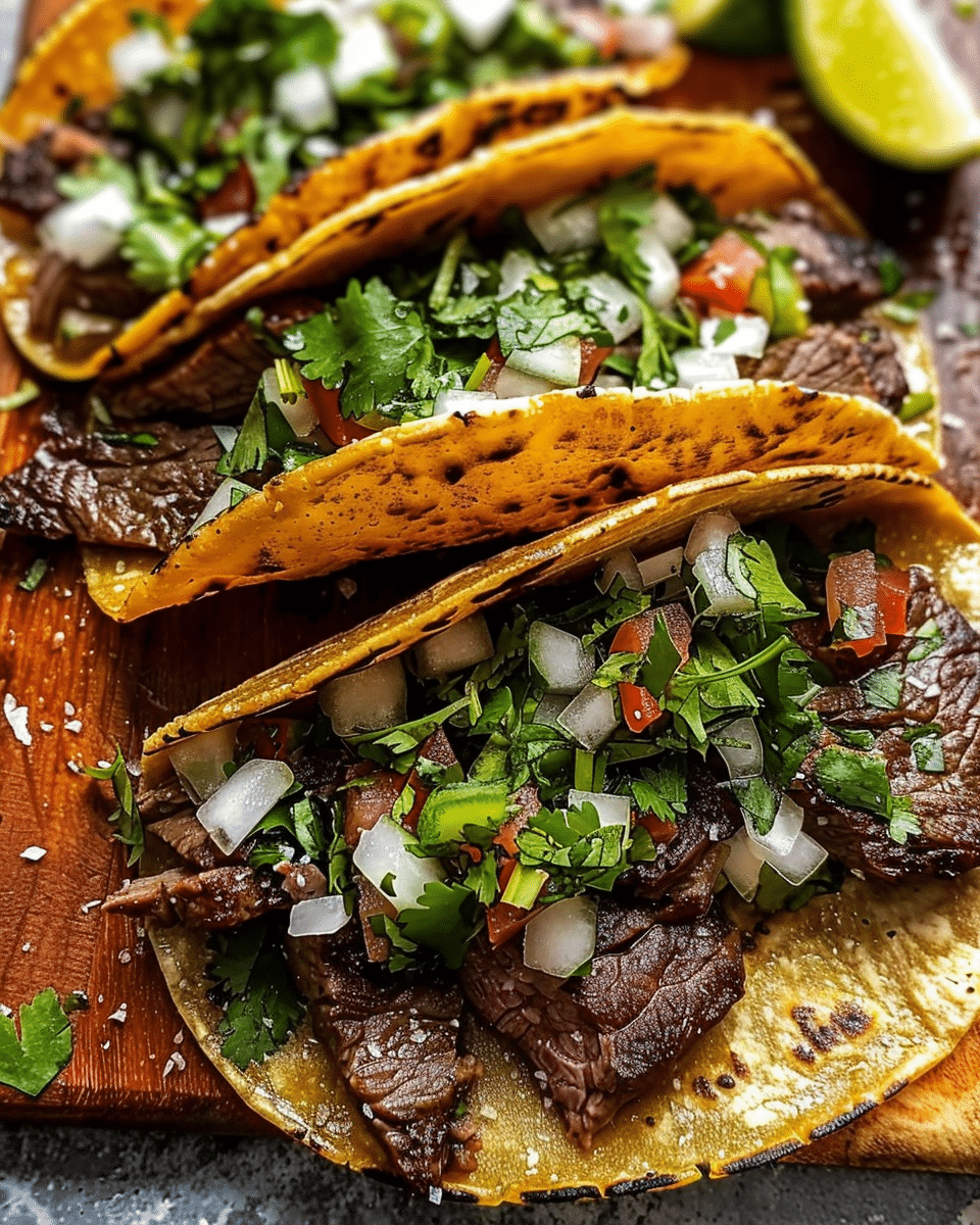 Bright & Zesty Steak Tacos