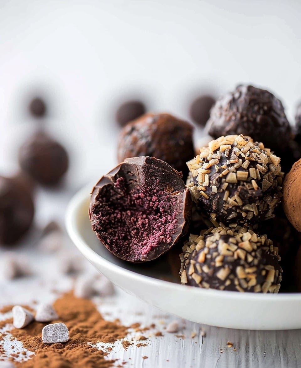 Homemade Chocolate Truffles