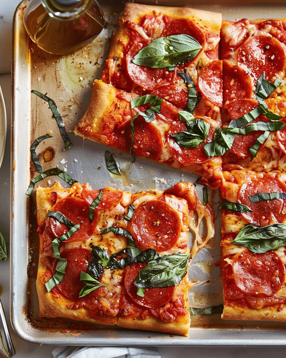 Sheet Pan Pizza