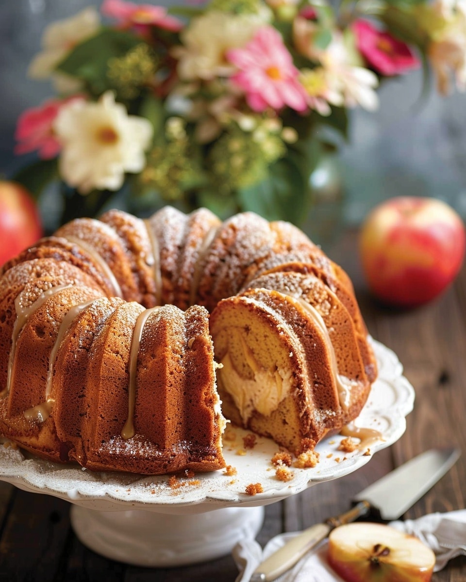 Apple & Cream Cheese Bundt Cake