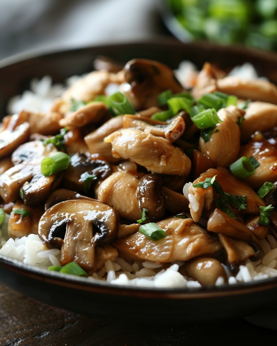 Chinese Chicken with Mushrooms