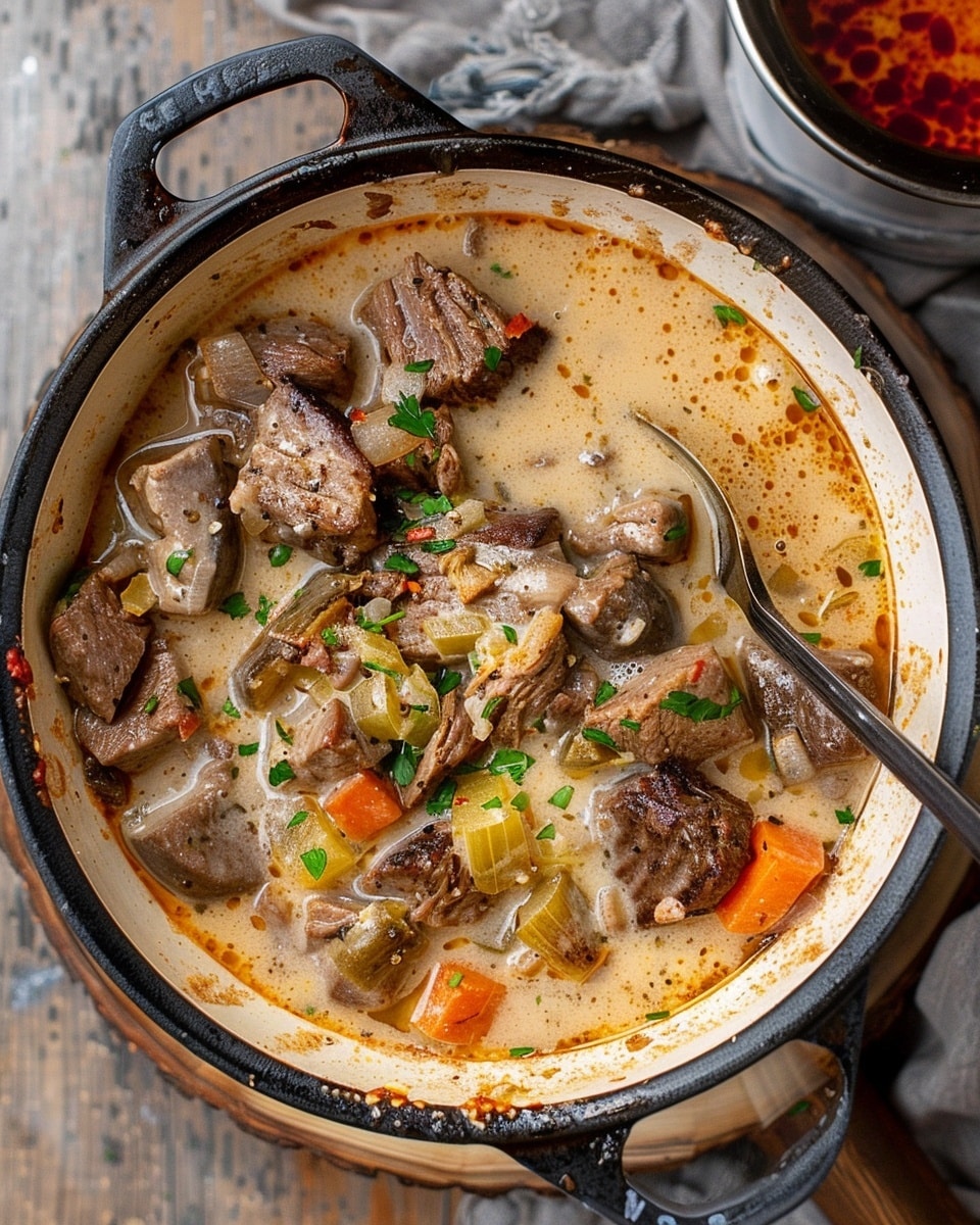 Philly Cheesesteak Soup