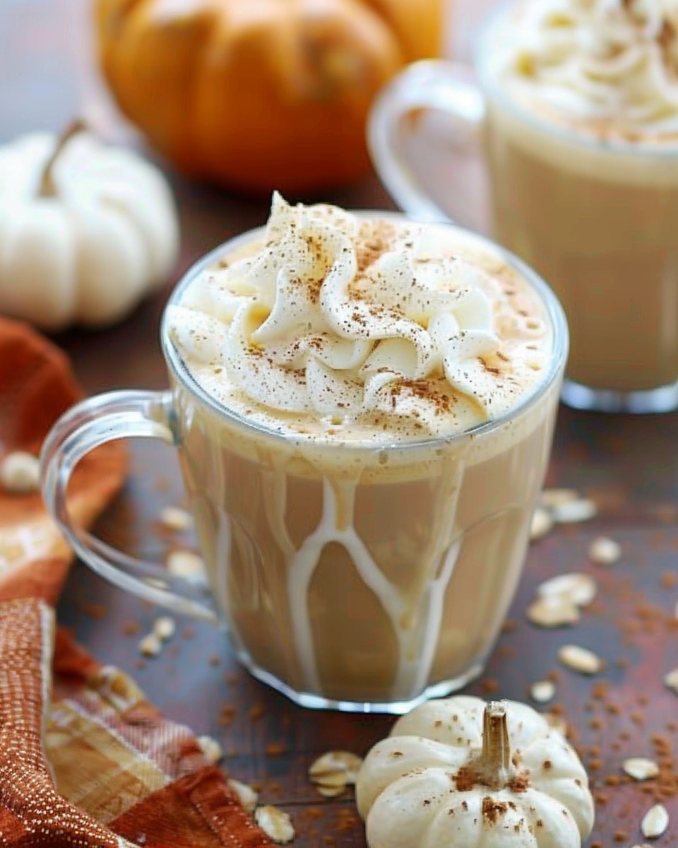 The Easiest Pumpkin White Hot Chocolate