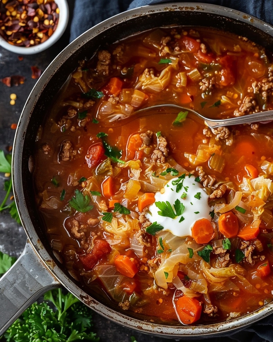 Cabbage Roll Soup
