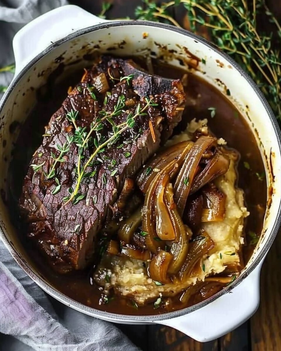 Melt-in-Your-Mouth French Onion Pot Roast