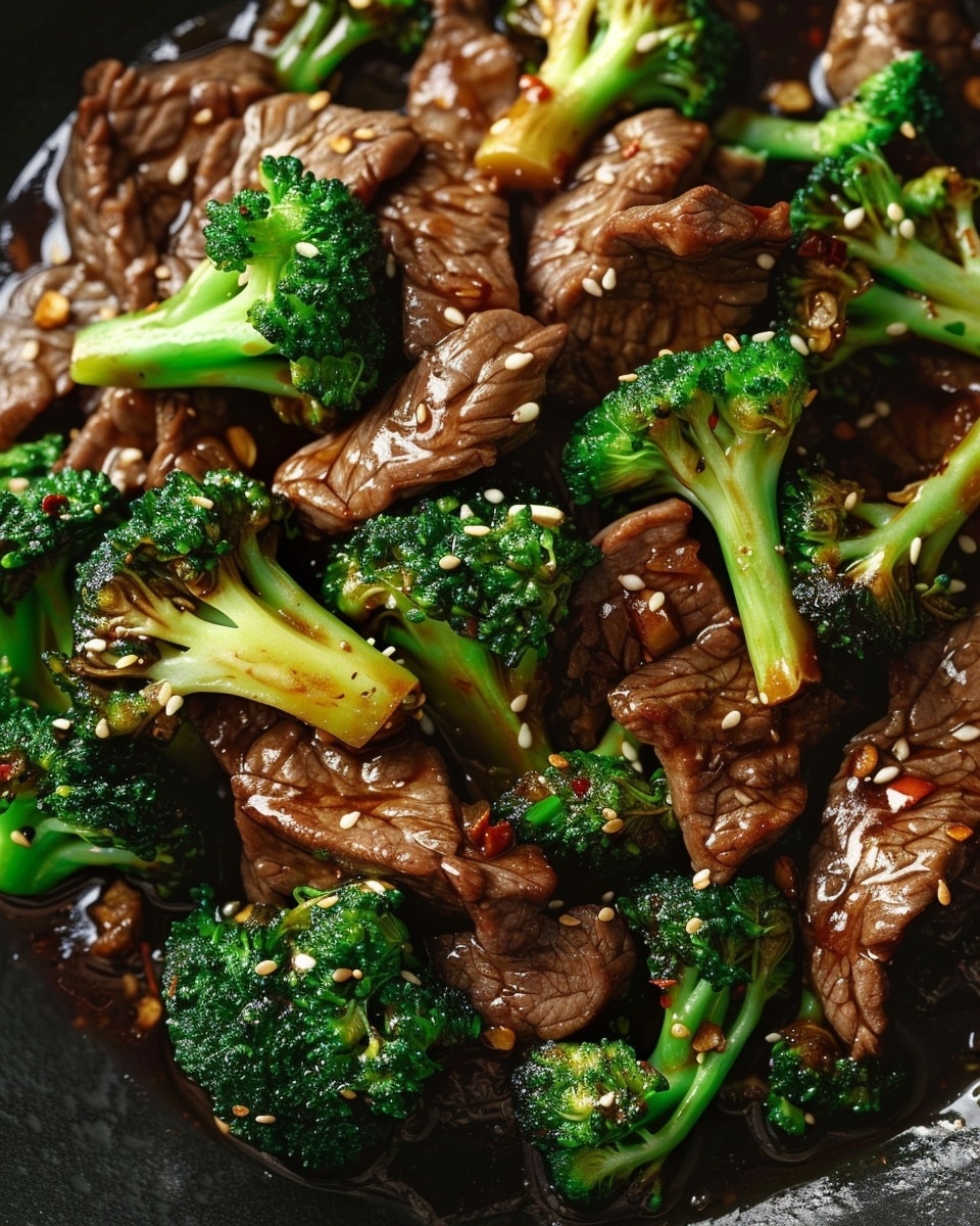Savory Asian-Inspired Beef with Crisp Broccoli