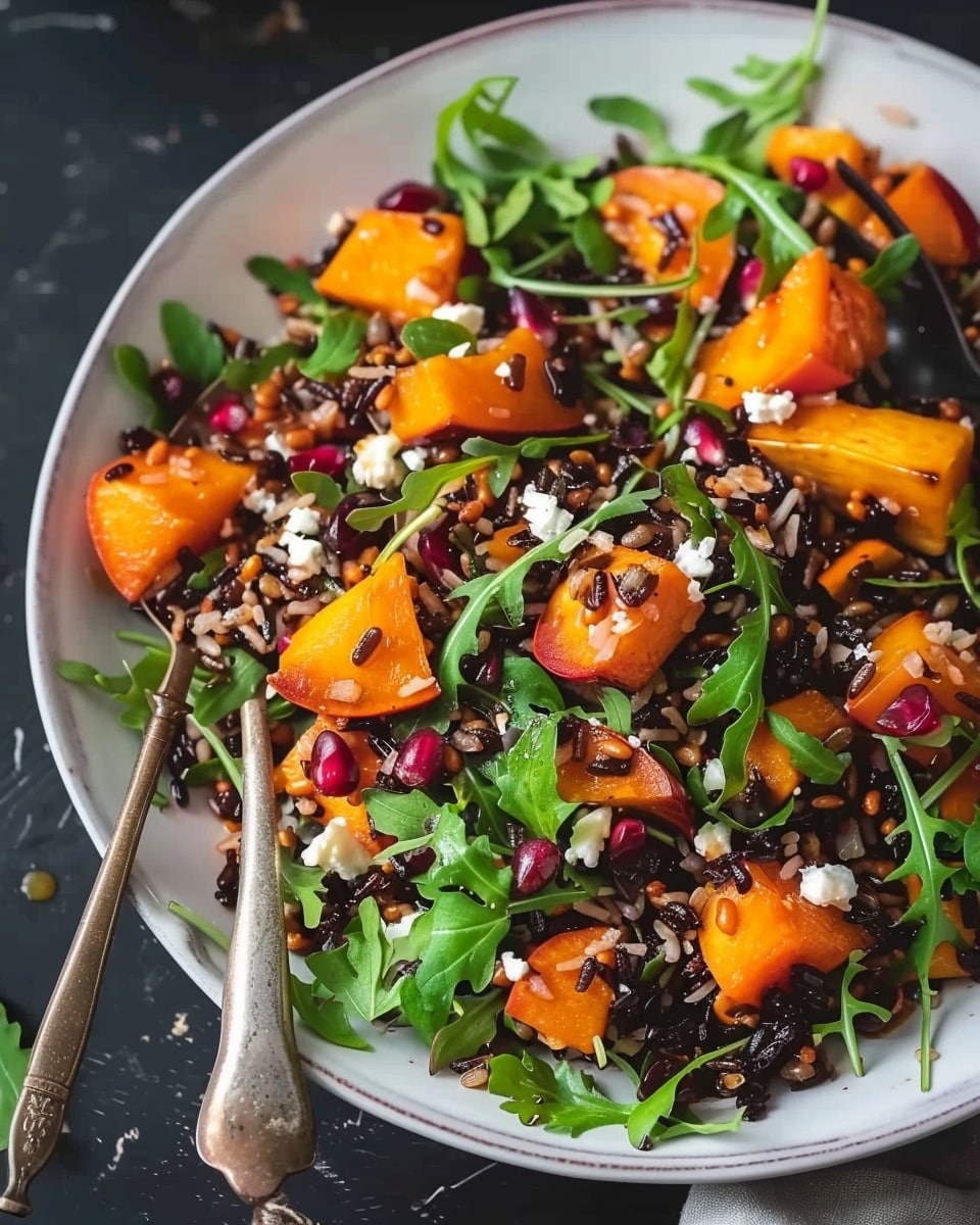Forbidden Rice Pumpkin Salad