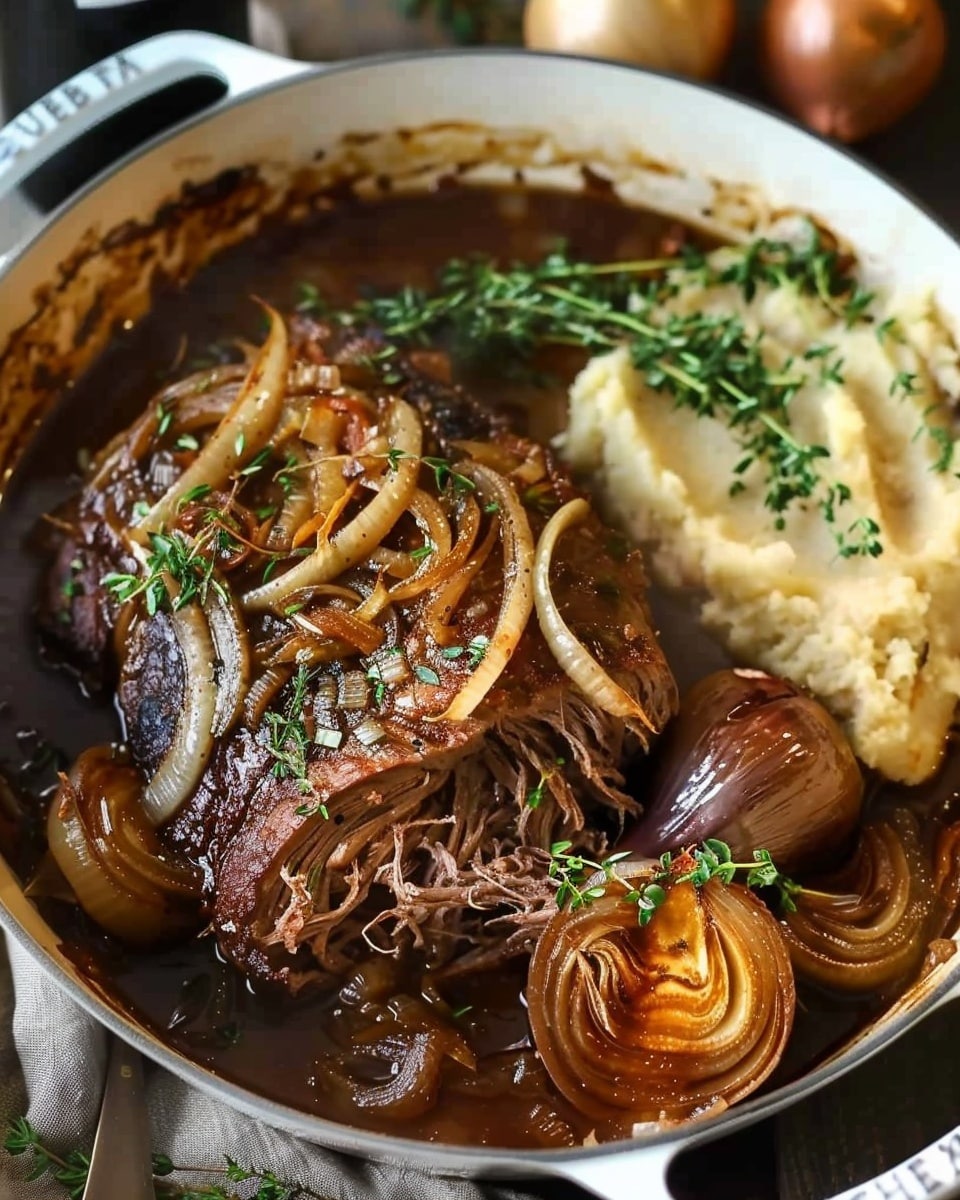 Melt-in-Your-Mouth French Onion Pot Roast