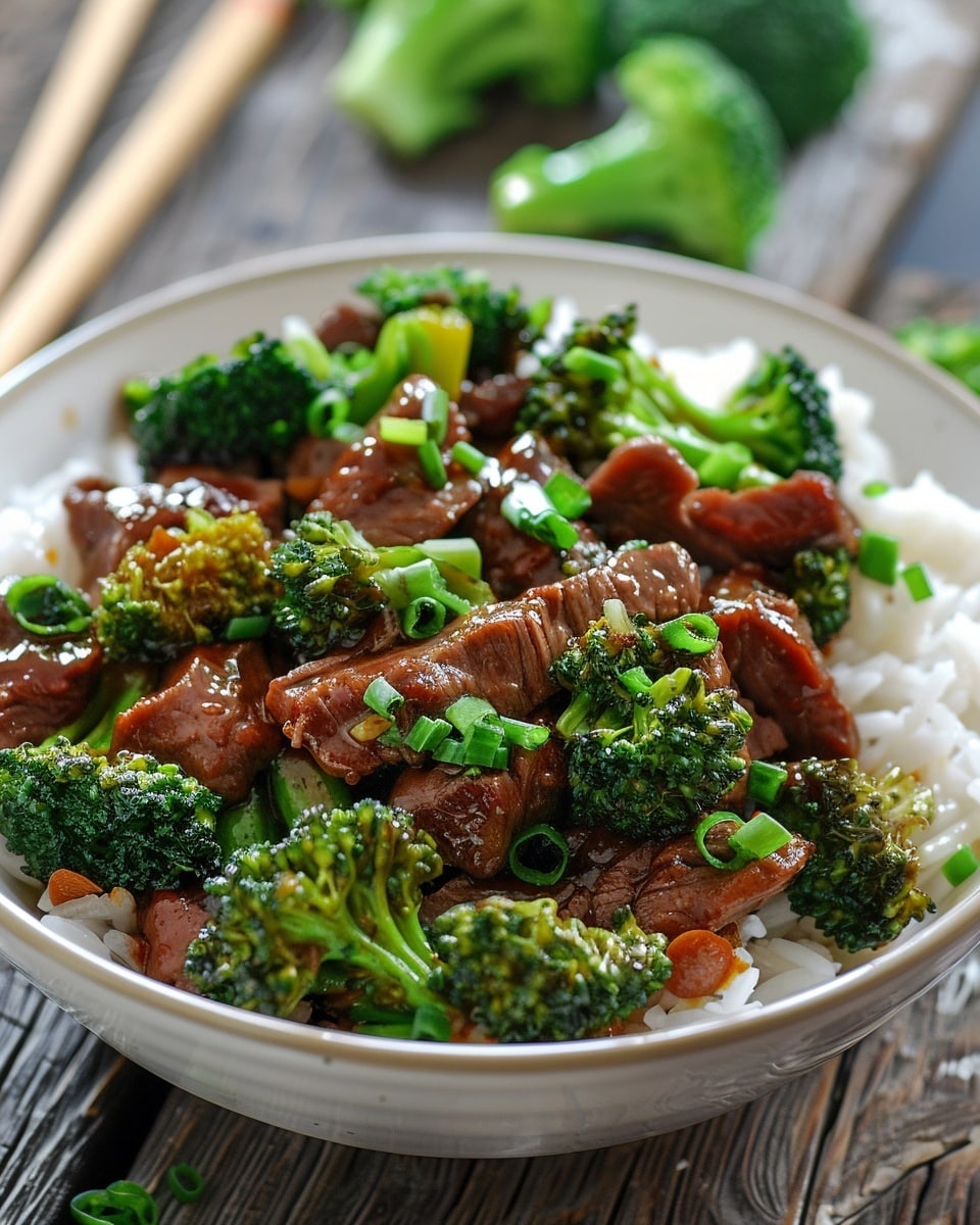 Savory Asian-Inspired Beef with Crisp Broccoli