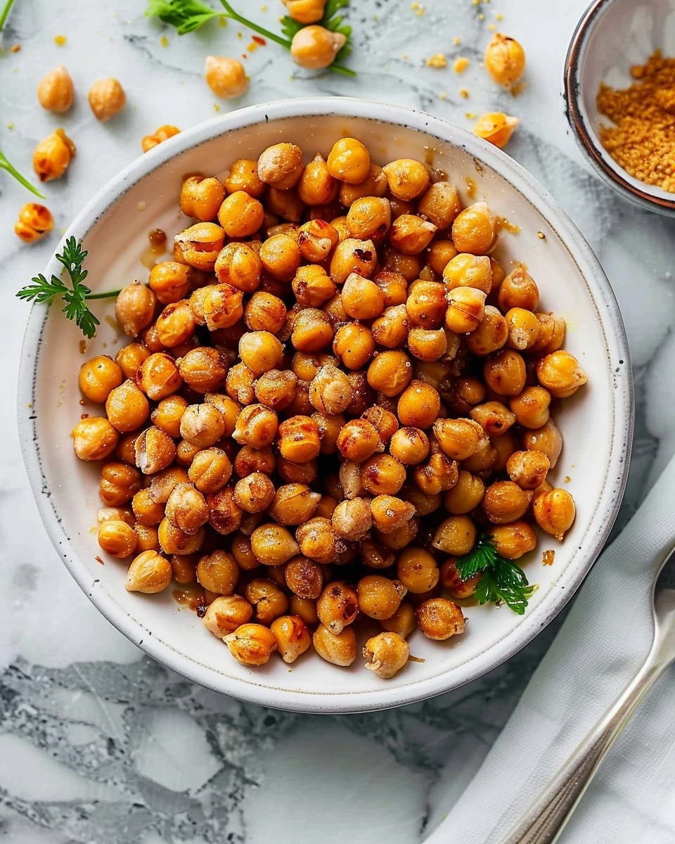 Air Fryer Chickpeas