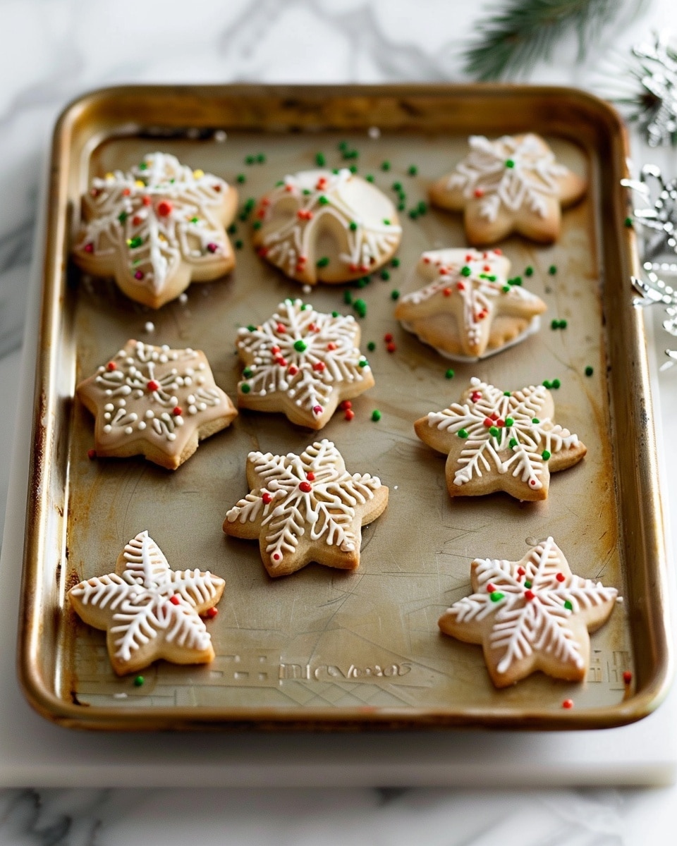 Drop Style Christmas Sugar Cookies
