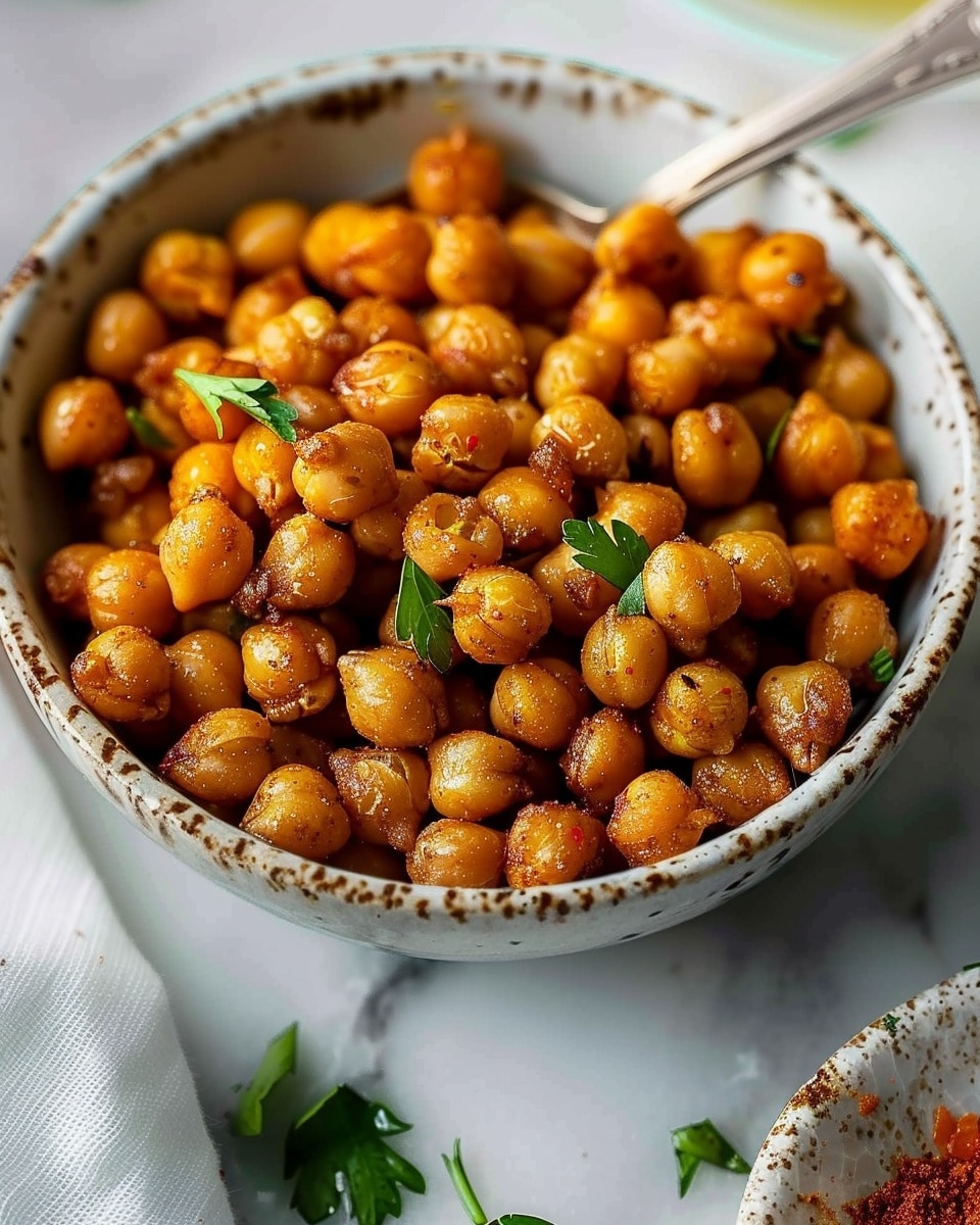 Air Fryer Chickpeas