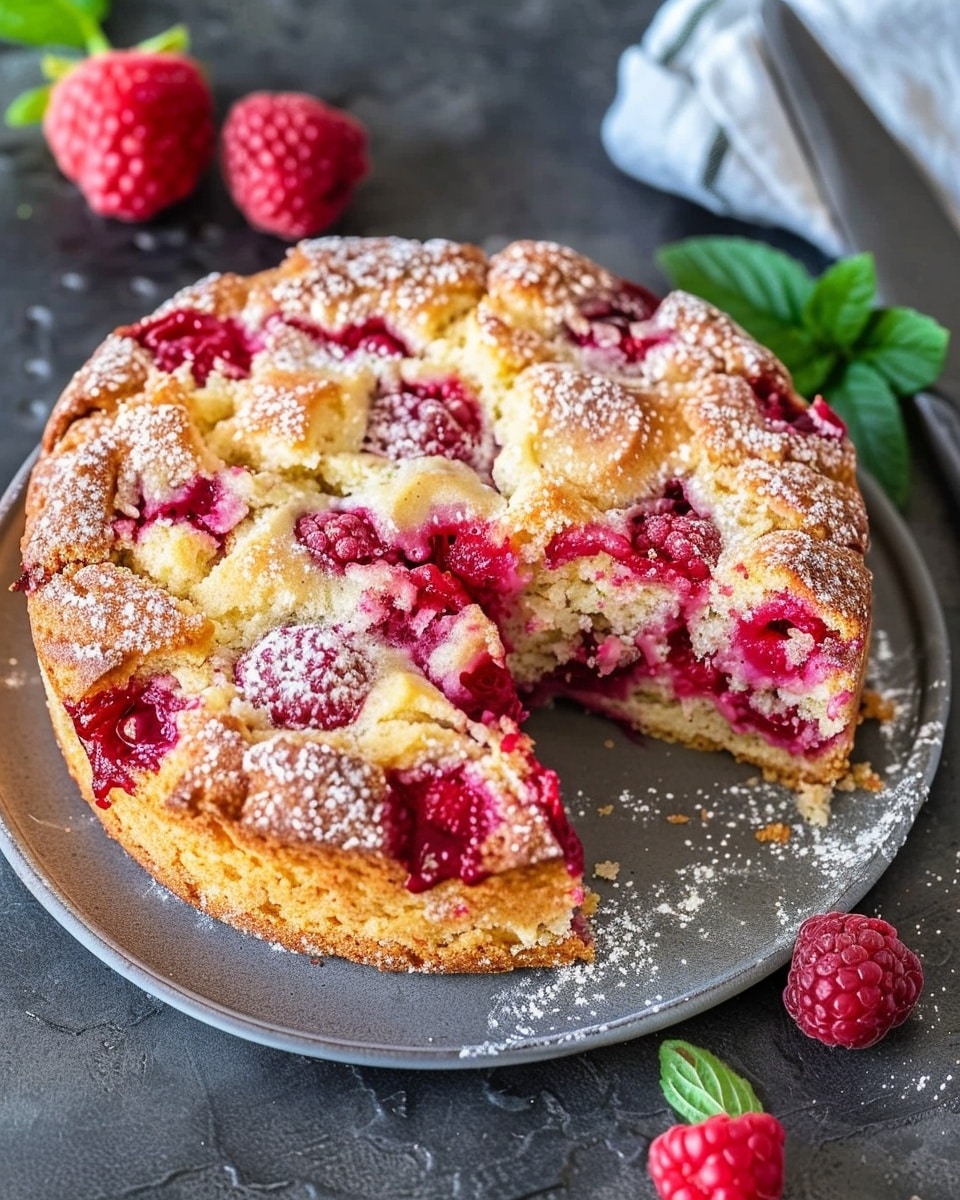 Raspberry Coffee Cake
