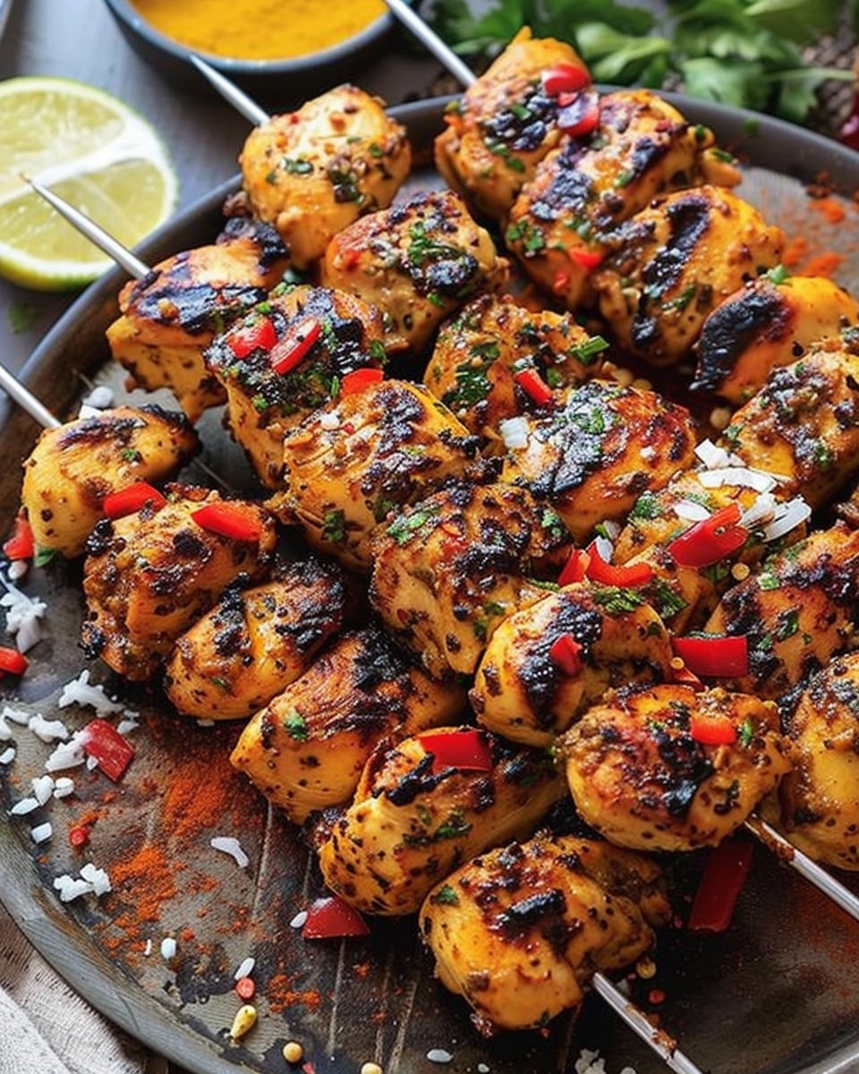 Persian Chicken Kabobs