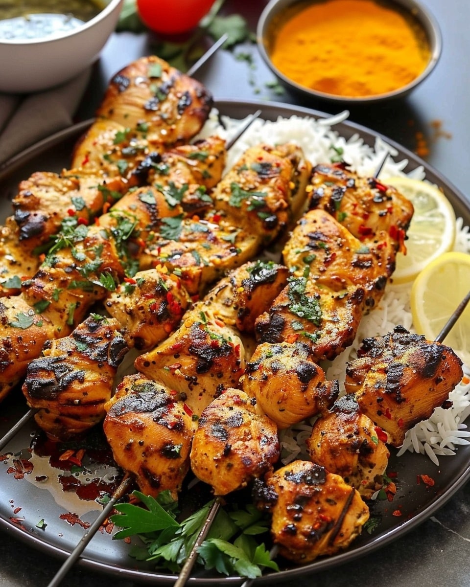 Persian Chicken Kabobs