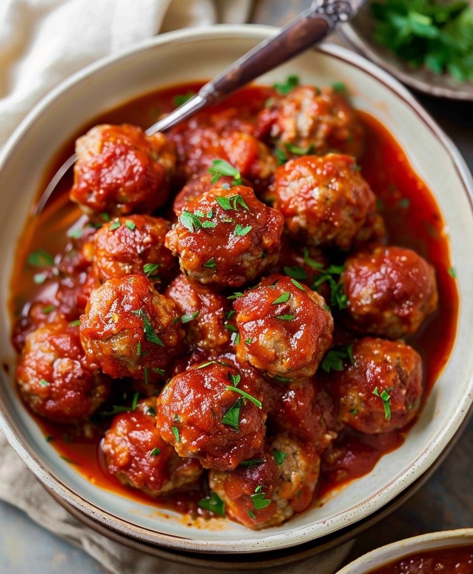 Slow Cooker Turkey Meatballs