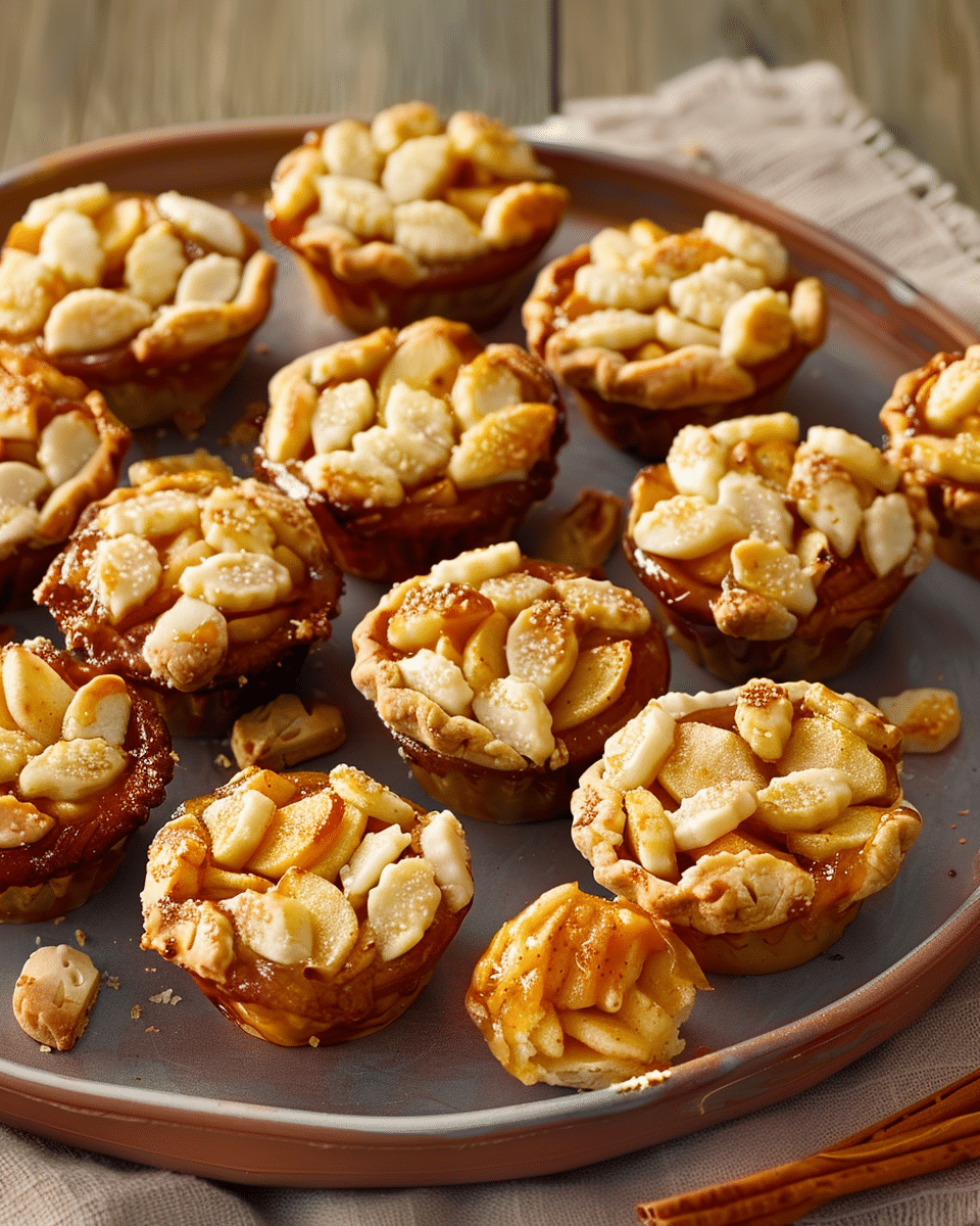 Easy Muffin Tin Mini Apple Pies