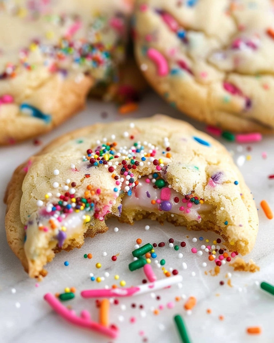 Giant Funfetti Sugar Cookie