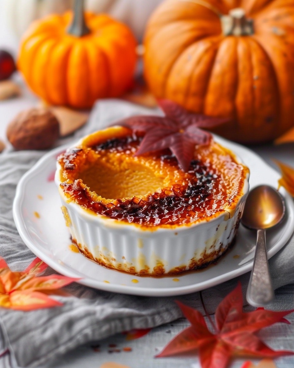 Pumpkin Crème Brûlée