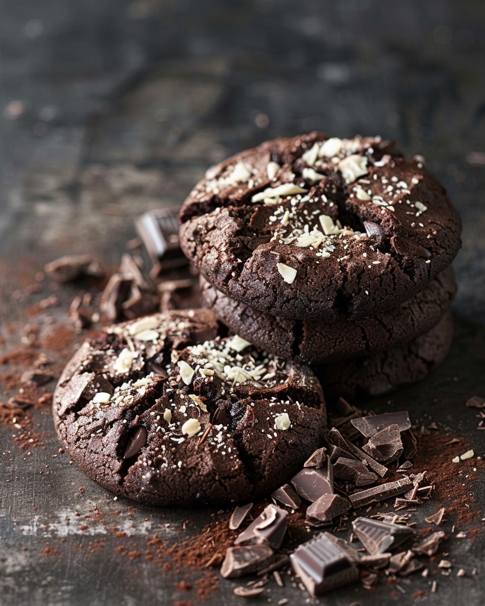 Chocolate Blossom Cookies