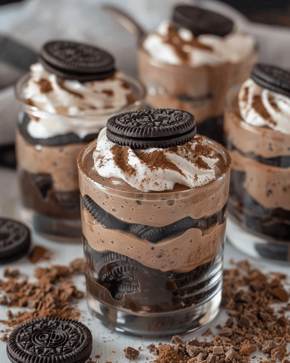 Chocolate Oreo Pudding Delight