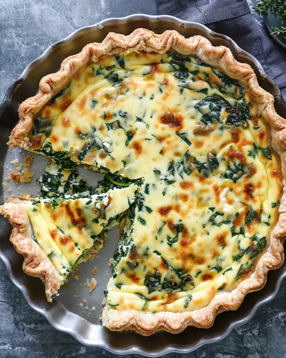 Classic Spinach Quiche
